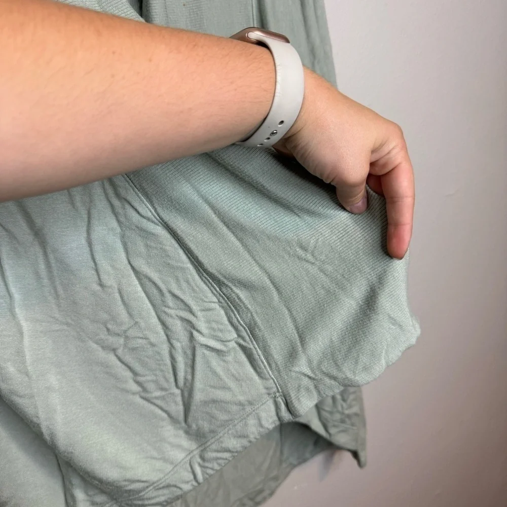 Athleta nirvana wrap long sleeve in opal green